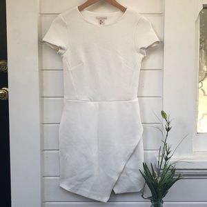 NWT H&M Mini White Dress Size 8